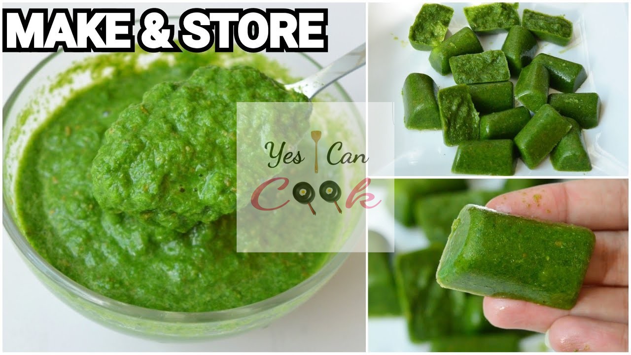 Make and Store Green Chatney