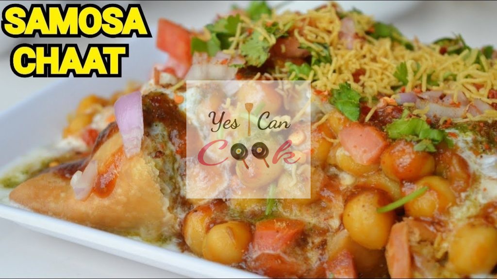 Crispy and Crunchy Samosa Chaat