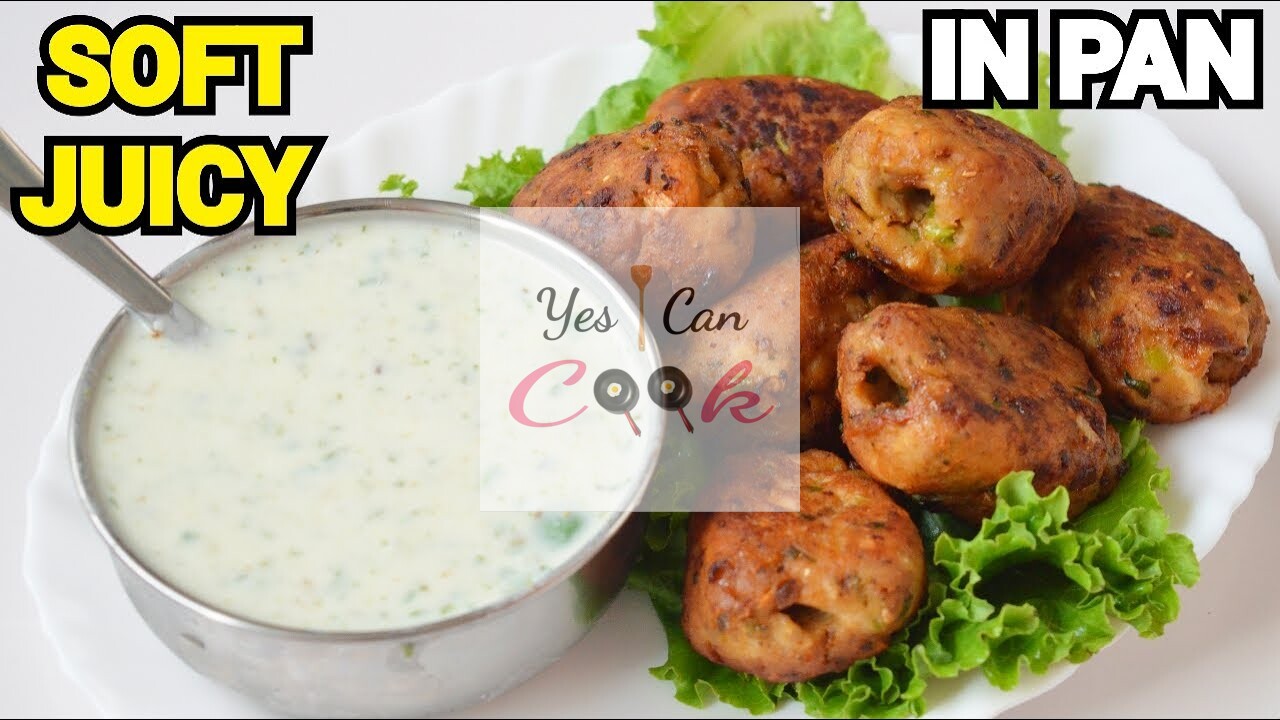 Malai Gola Kabab with Raita Original Restaurant Recipe