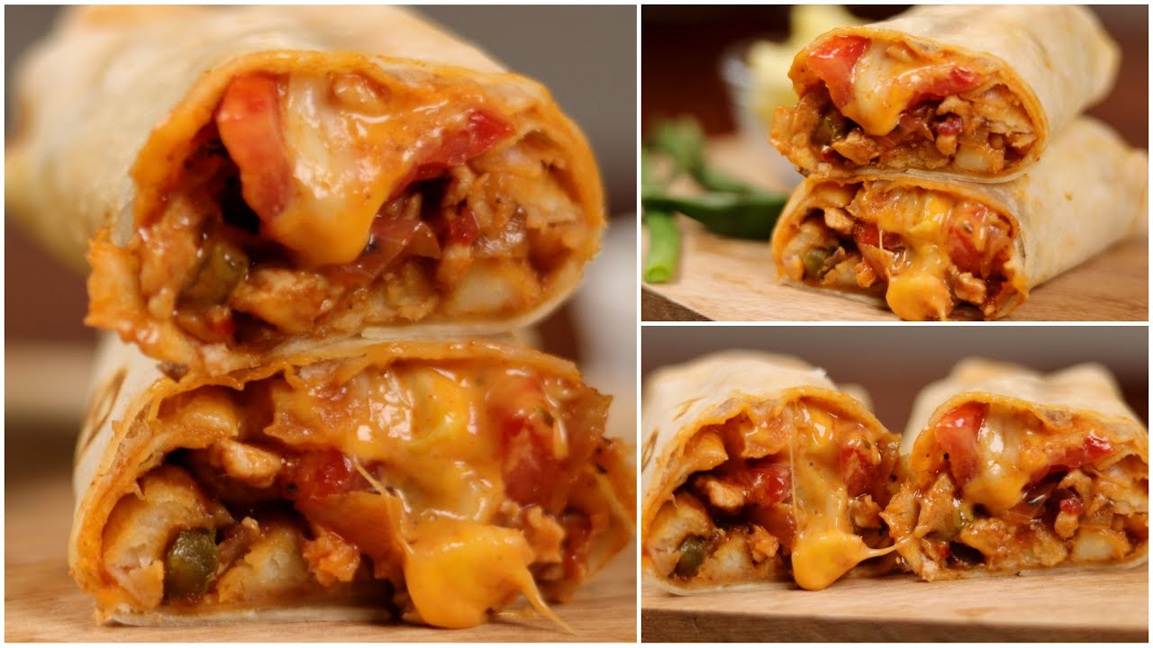 Chicken Quesadilla, Burrito & Wrap Recipes