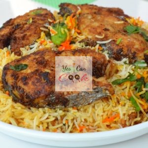 Surmai Machli Biryani Recipe