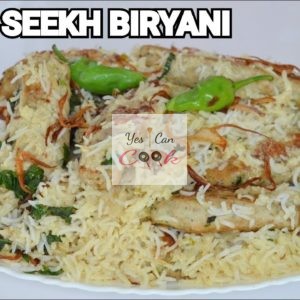 Malai Seekh Kabab Biryani