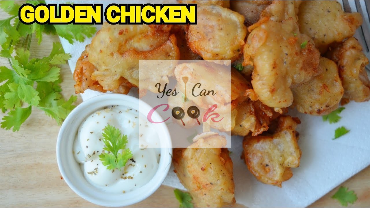 Golden Chicken Bites Recipe