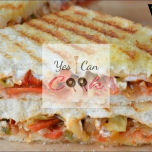 Vegetable Chinese Grilled Sandwich