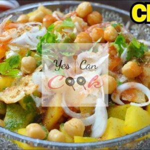 Famous Channa Chaat with 3 Chatneys