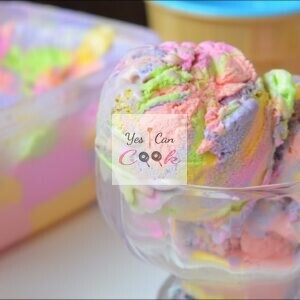 Rainbow Ice-cream for Kids