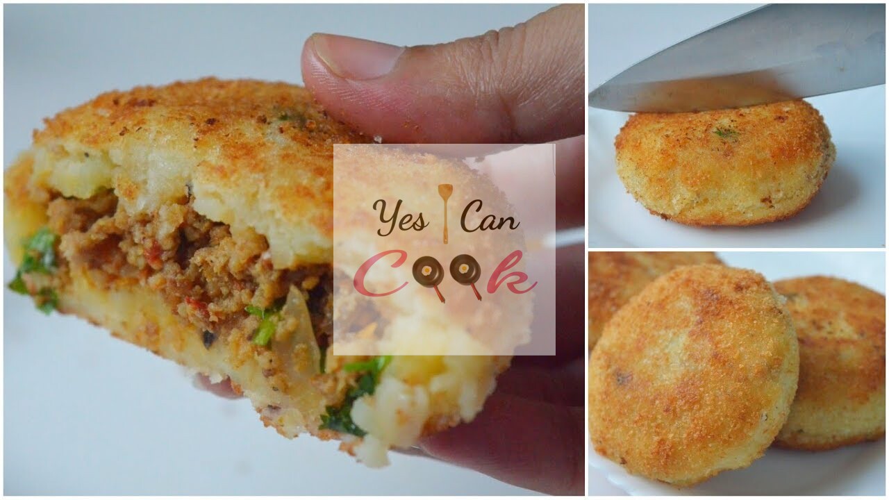 Aloo Keema Cutlets