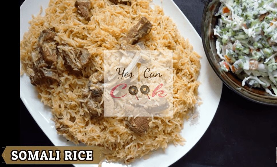 Somali Rice Recipe- Easiest way to cook rice with meat