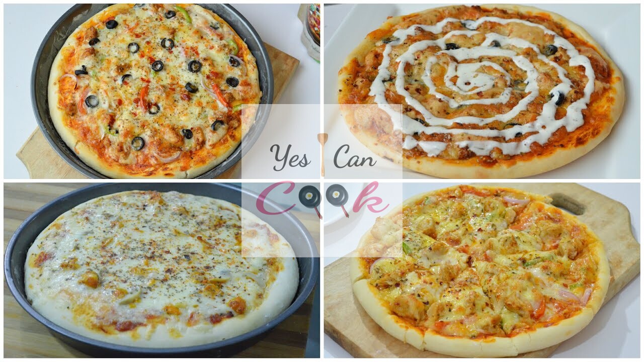 Top 4 Pizza Recipes that you can cook at home
