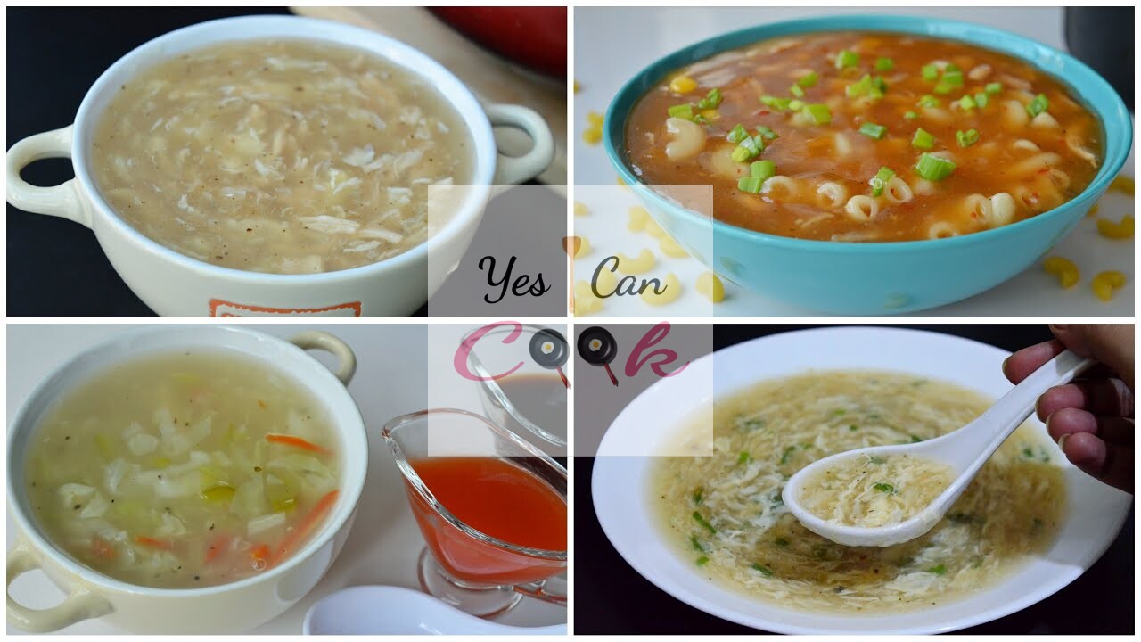 4 Soup Recipes Winter Special
