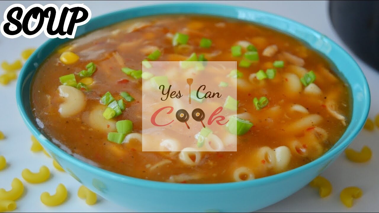 Spicy Chicken Macaroni Soup