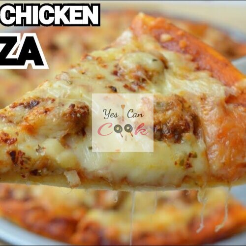 Butter Chicken Pizza