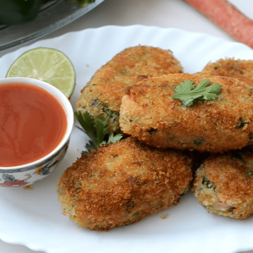 Cutlets ready to be served
