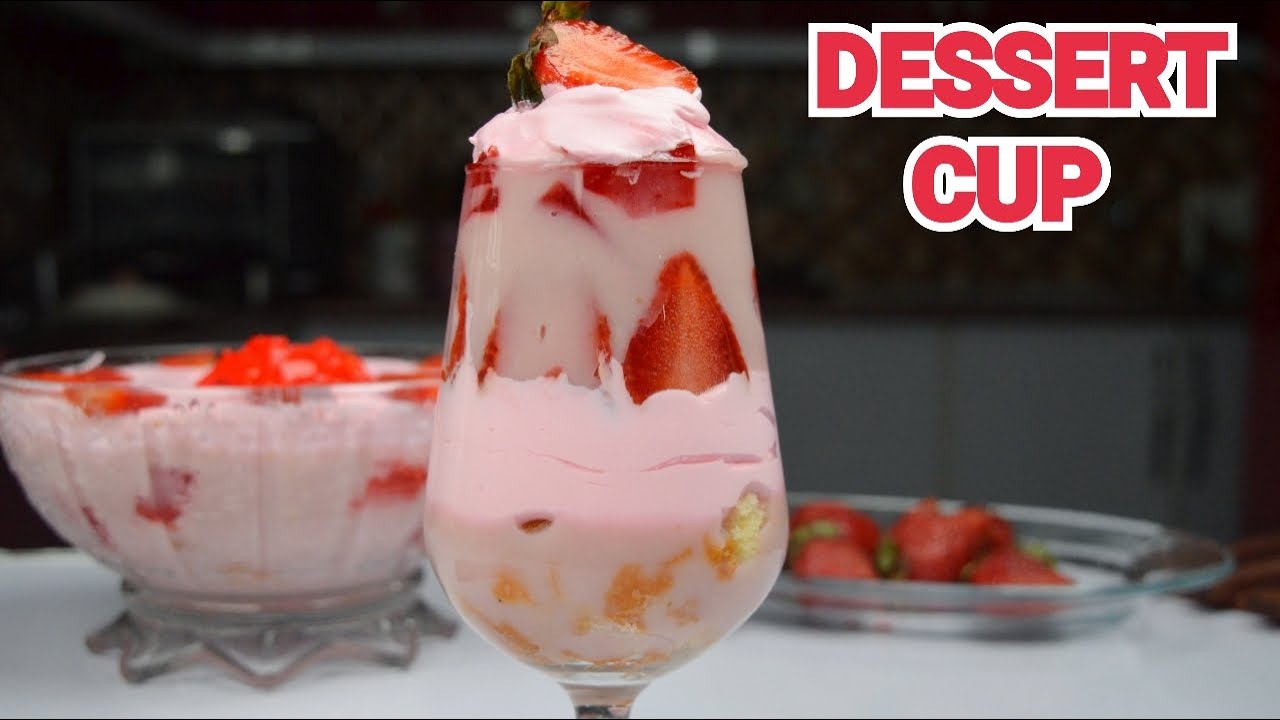 Energize yourself this Ramadan with a Strawberry Dessert Cup