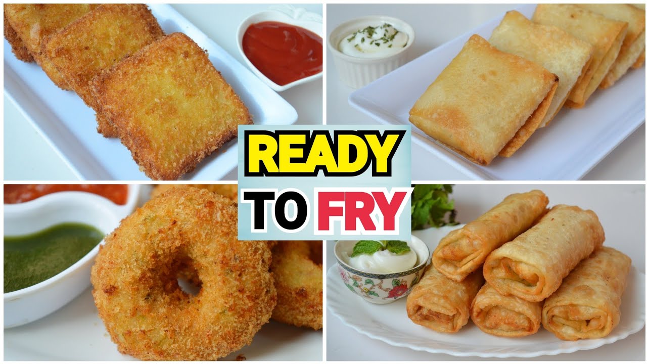 4 Ready to Fry Recipes