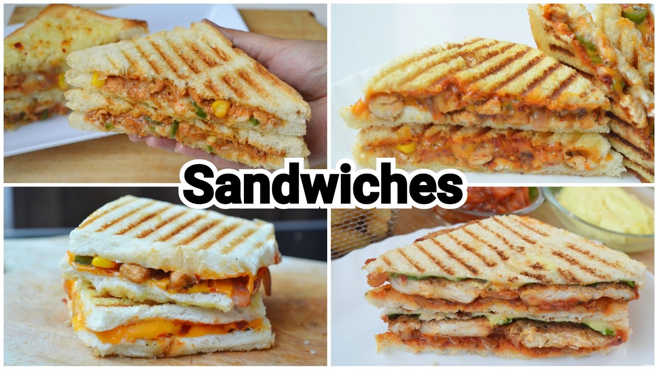 Four of the best Grilled Sandwich recipes