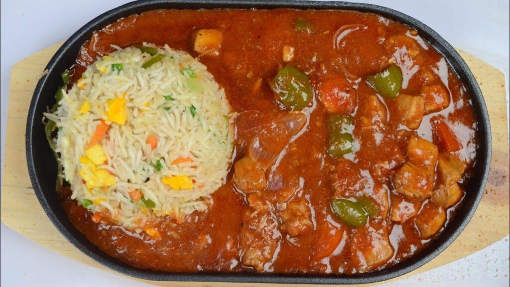 Sizzler Chicken and Fried Rice Recipe