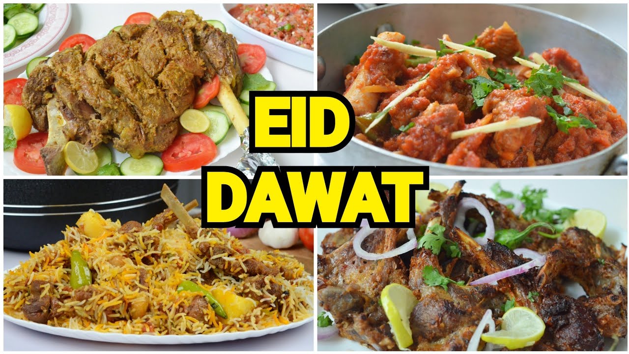 Eid Dawat Menu Recipes You May Like To Try