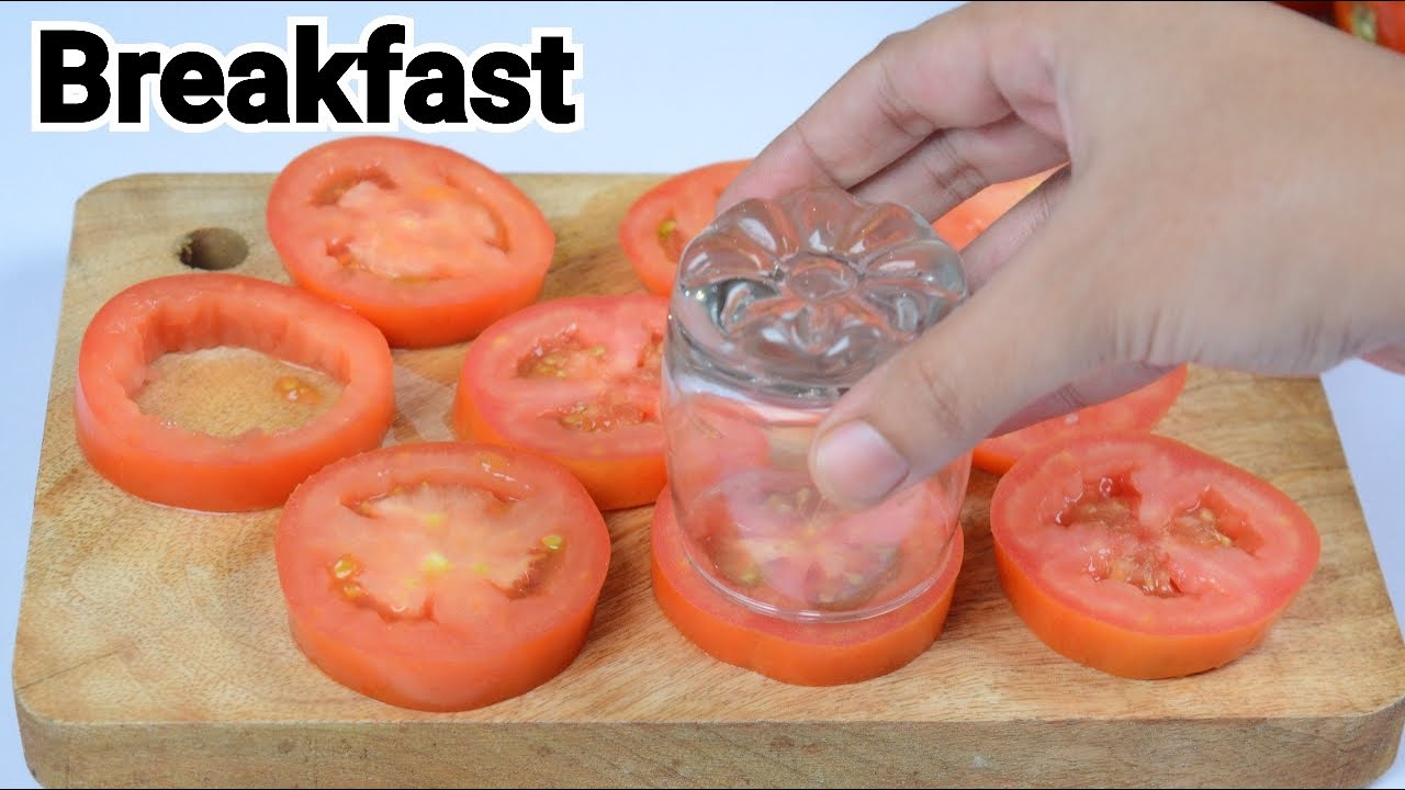 Tomato Omelet 5 Minutes Recipe
