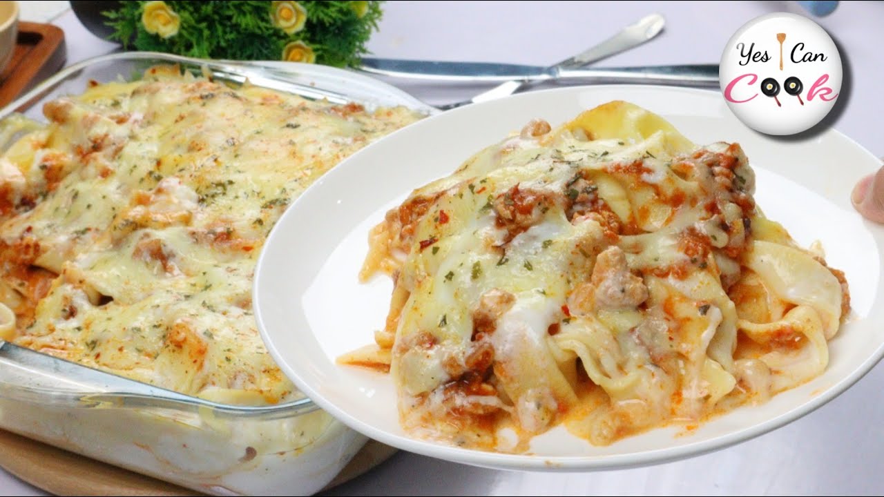Fettuccine Lasagna – Perfect Dinner for Whole Family