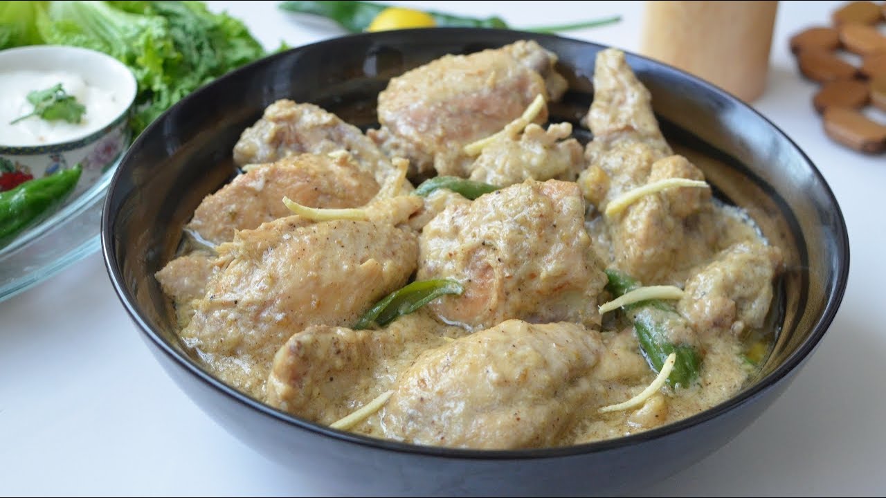 White Chicken Karhai – A Savory Restaurant Style Recipe
