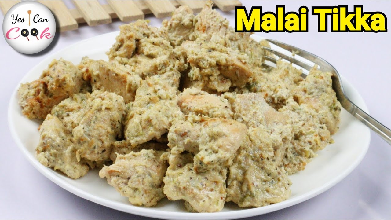 Chicken Malai Tikka Original Restaurant Recipe