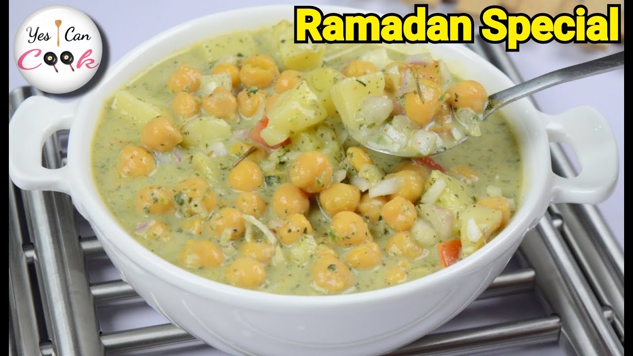 Green Chana Chaat Quick and Easy Recipe to try this Ramadan