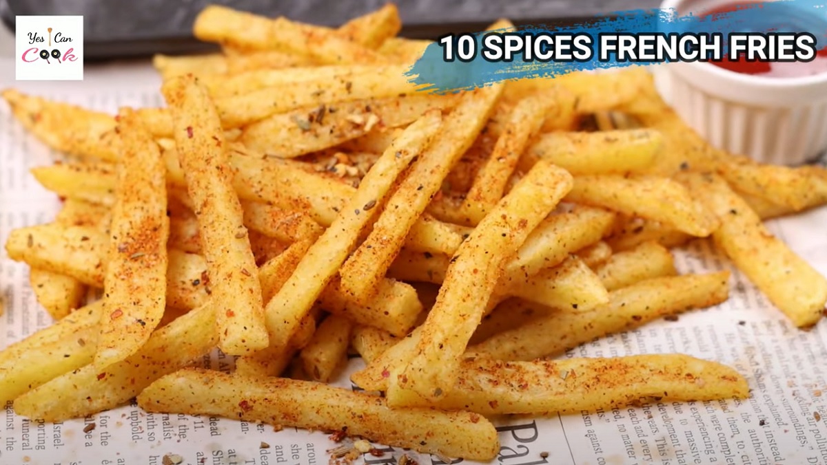 10 Spices French Fries Recipe