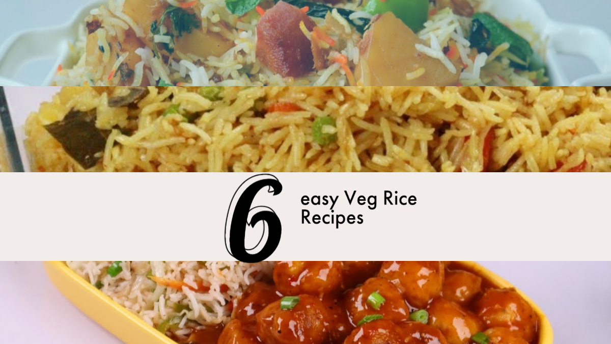 6 Easy Veg Rice Recipes