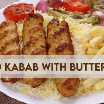 Chelo Kabab with Butter Rice