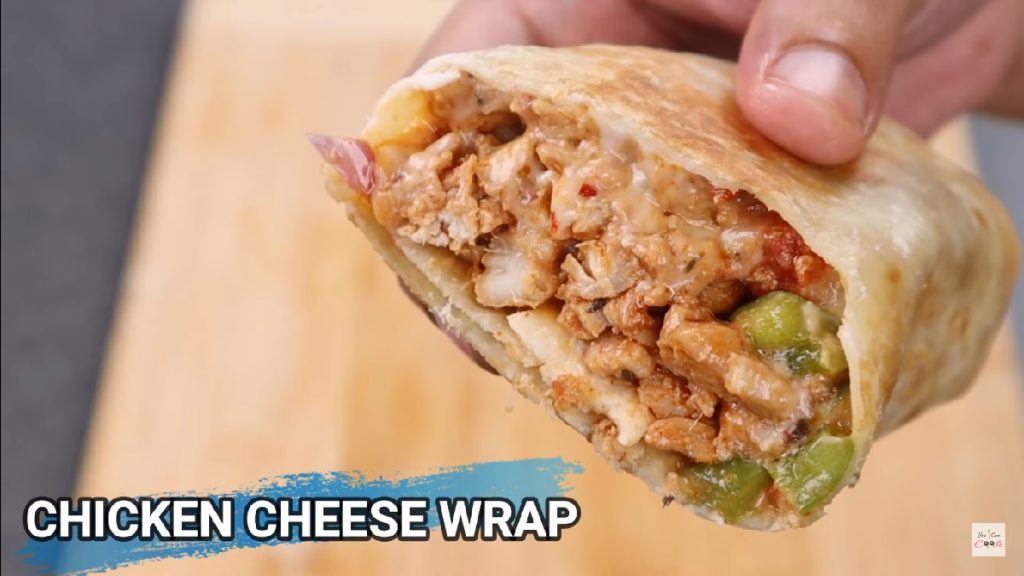 Chicken Cheese Wrap Recipe