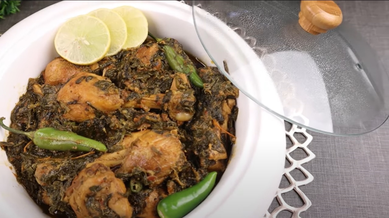 Palak Chicken Winter Special Recipe