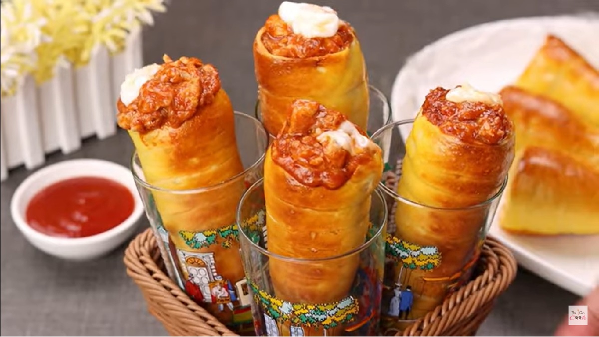 Cheesy Chimney Cones Step by Step Recipe