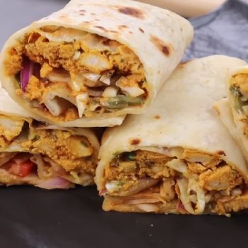 Special Tandoori Chicken Wrap Recipe