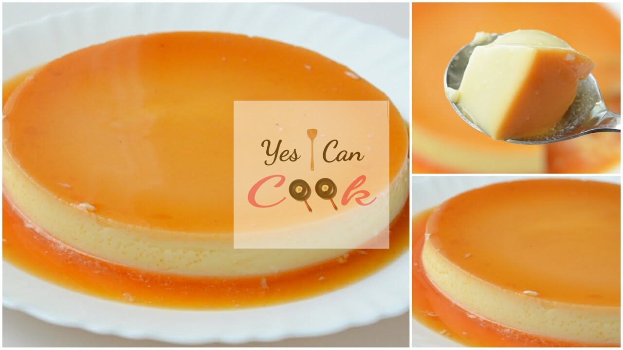 Easy Custard Pudding Recipe YesicanCook