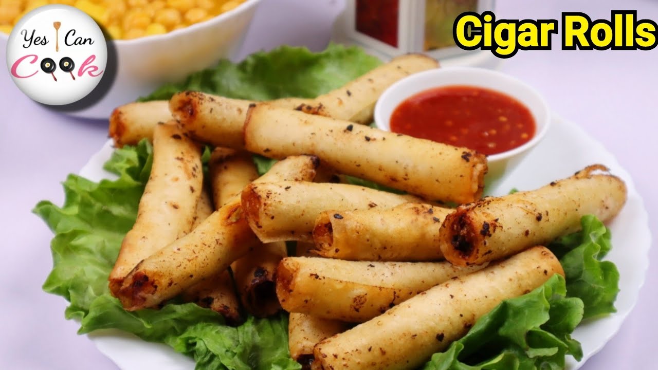 Chicken Cigar Rolls YesICanCook